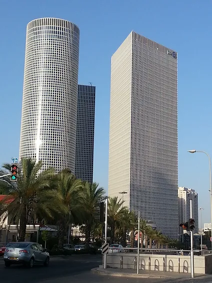 Complexo Azrieli em Tel Aviv