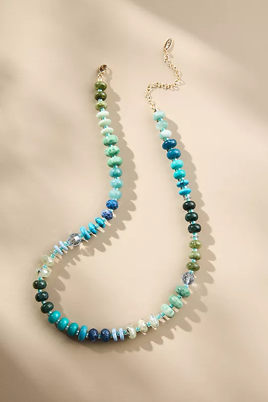 Rainbow Stone Necklace