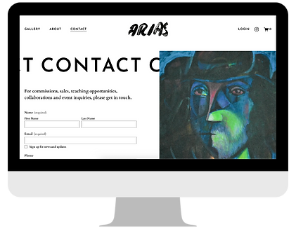 Branding Website Design Jose Luis Arias Artist 4.png