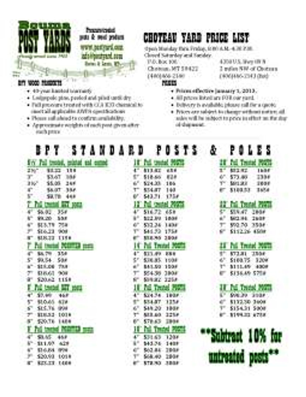 Choteau BPY price list_FINAL (01.16.2013)_Page_1