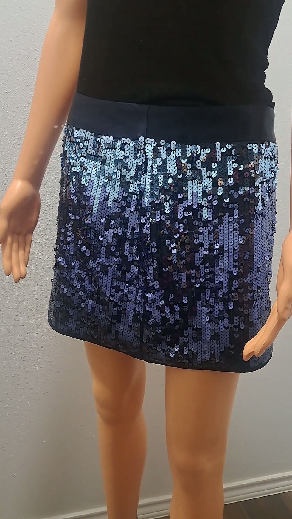 Thumbnail: Ombre Sequin Mini Skirt