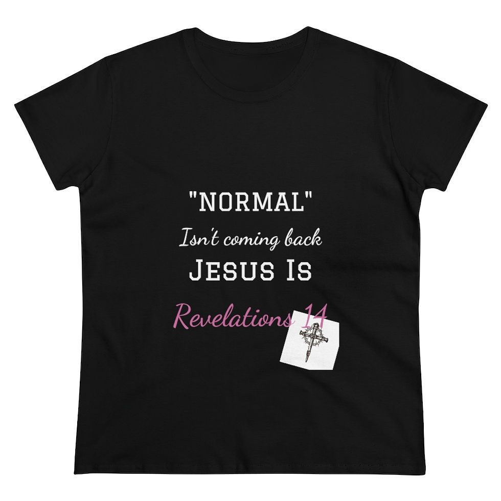 Thumbnail: Women's Heavy Cotton Tee Lady's Faith Based 