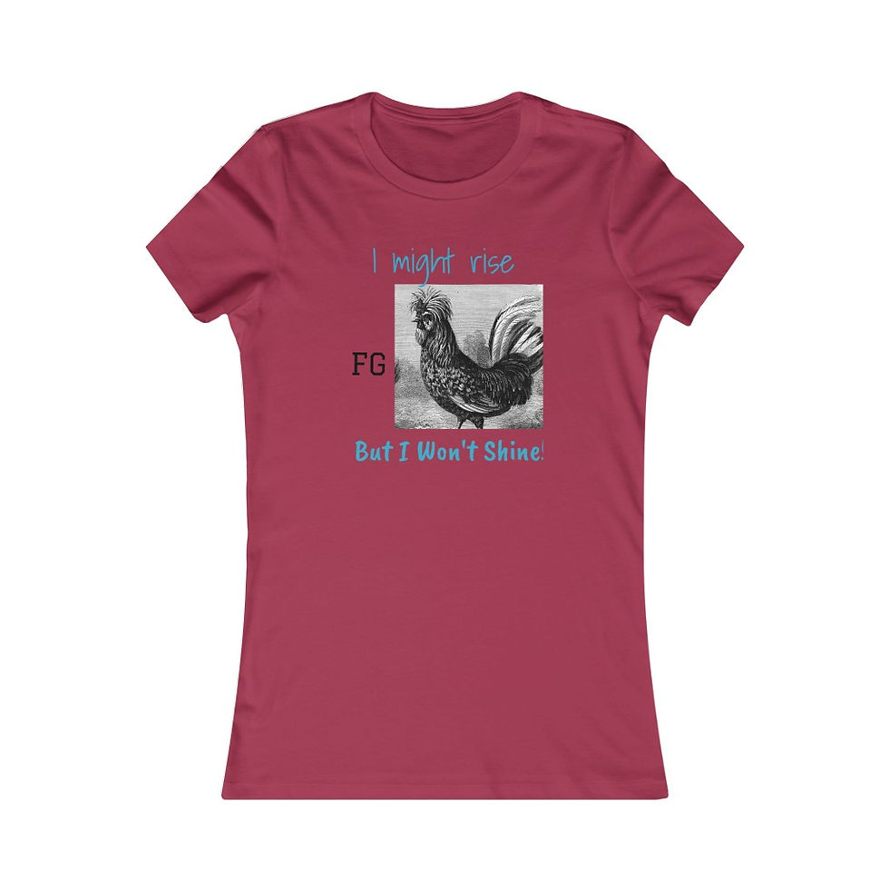 Thumbnail: Women's Favorite Tee Lady's Chicken 