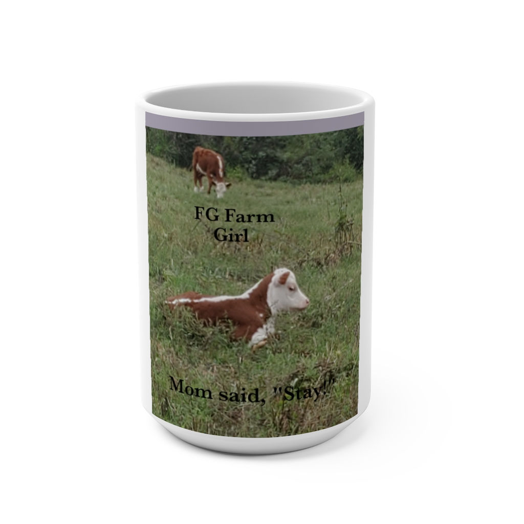 Mug 15oz Baby Calf