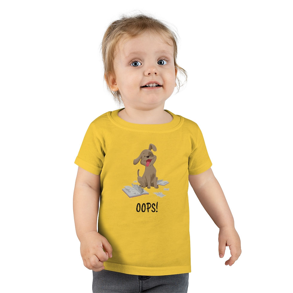 Thumbnail: Toddler T-shirt Puppy 