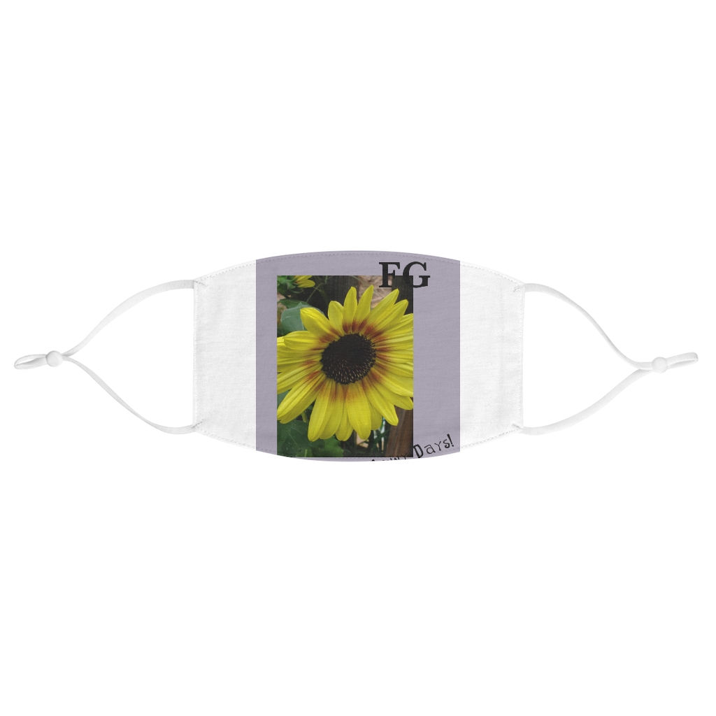 SUNFLOWER FARM GIRL FACE MASK
