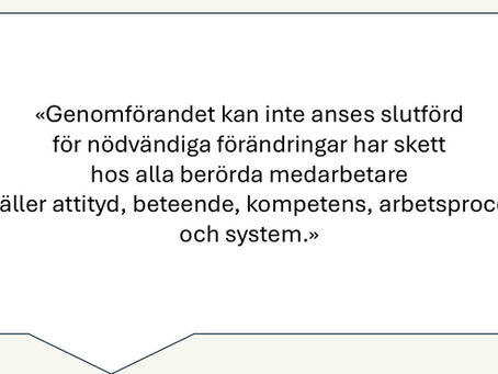 "Ferdig-ferdig" gjennomføring i multilokale virksomheter