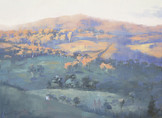 Afternoon Sunlight on the Hill, oil, 45.5 x 37