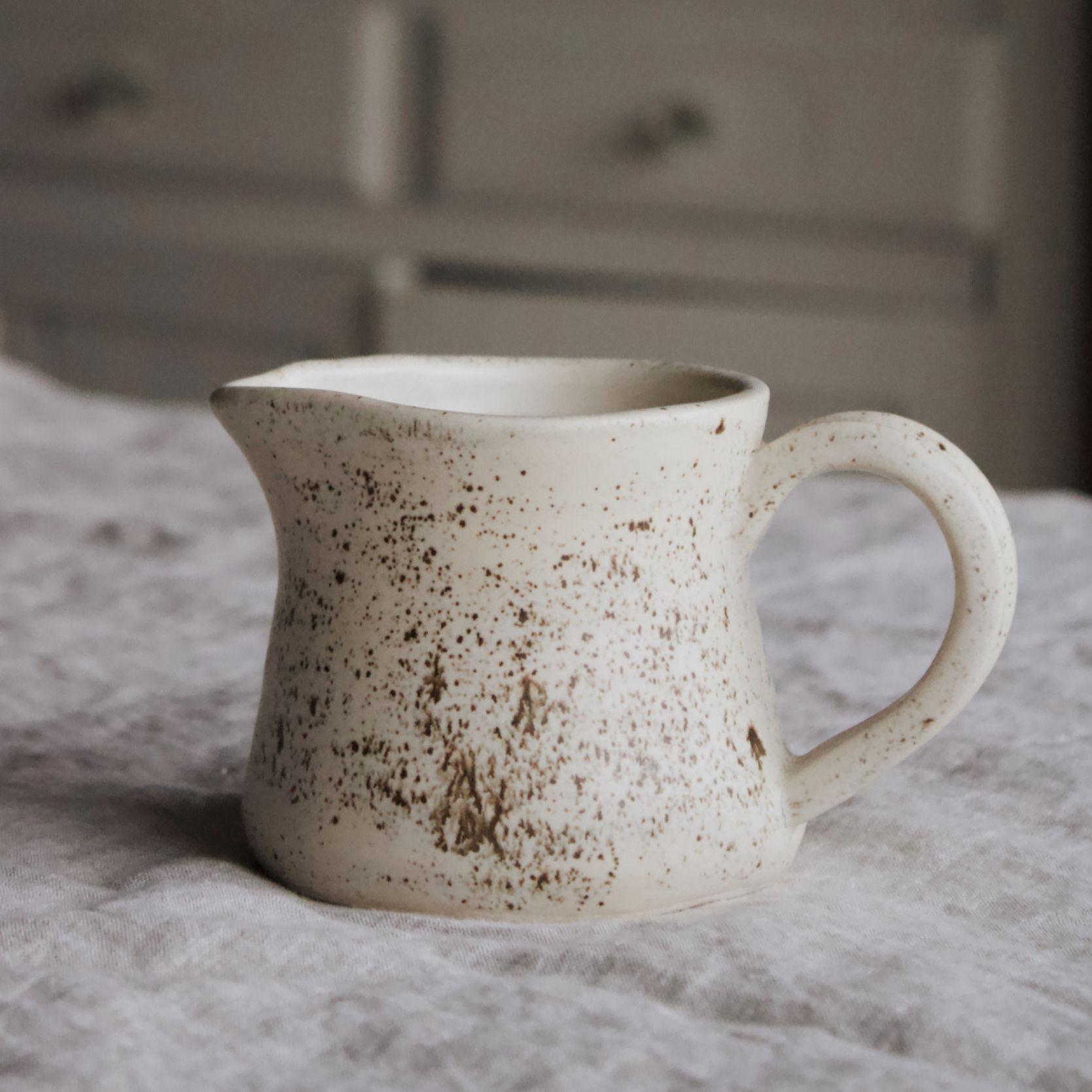 Small Speckled Pitcher