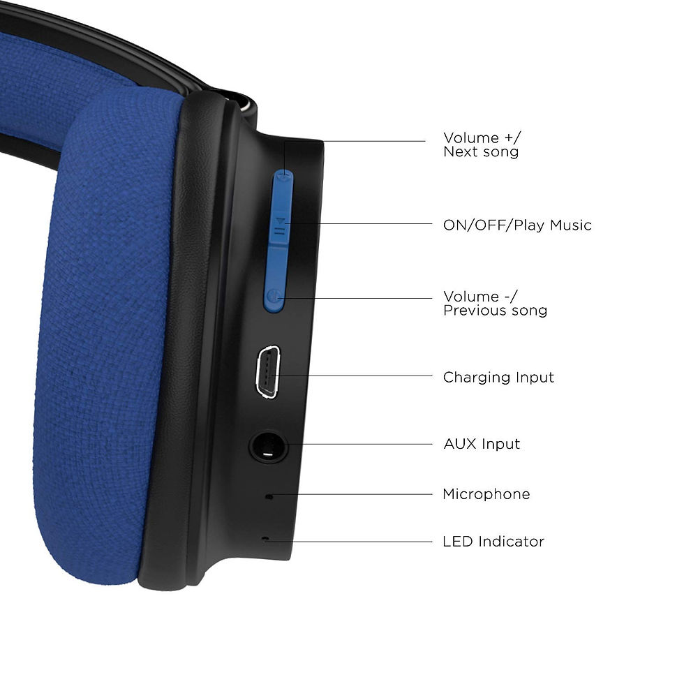 Thumbnail: boAt Rockerz 400 Bluetooth Headphone with Super Extra Bass, Up to 8H Playtime