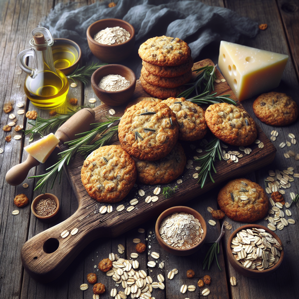 Savory Oats Cookie Ingredients
