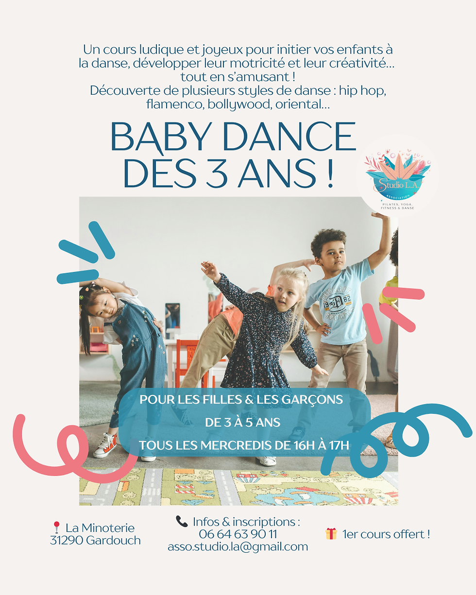 Baby Dance – Éveil à la danse dès 3 ans