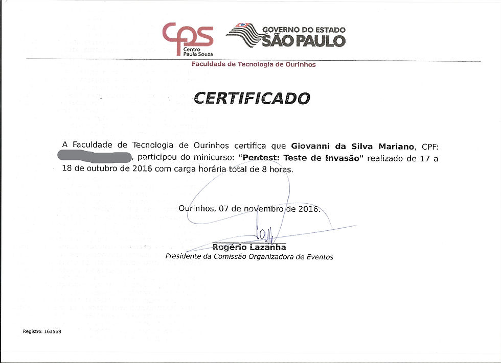 Minicurso Pentest