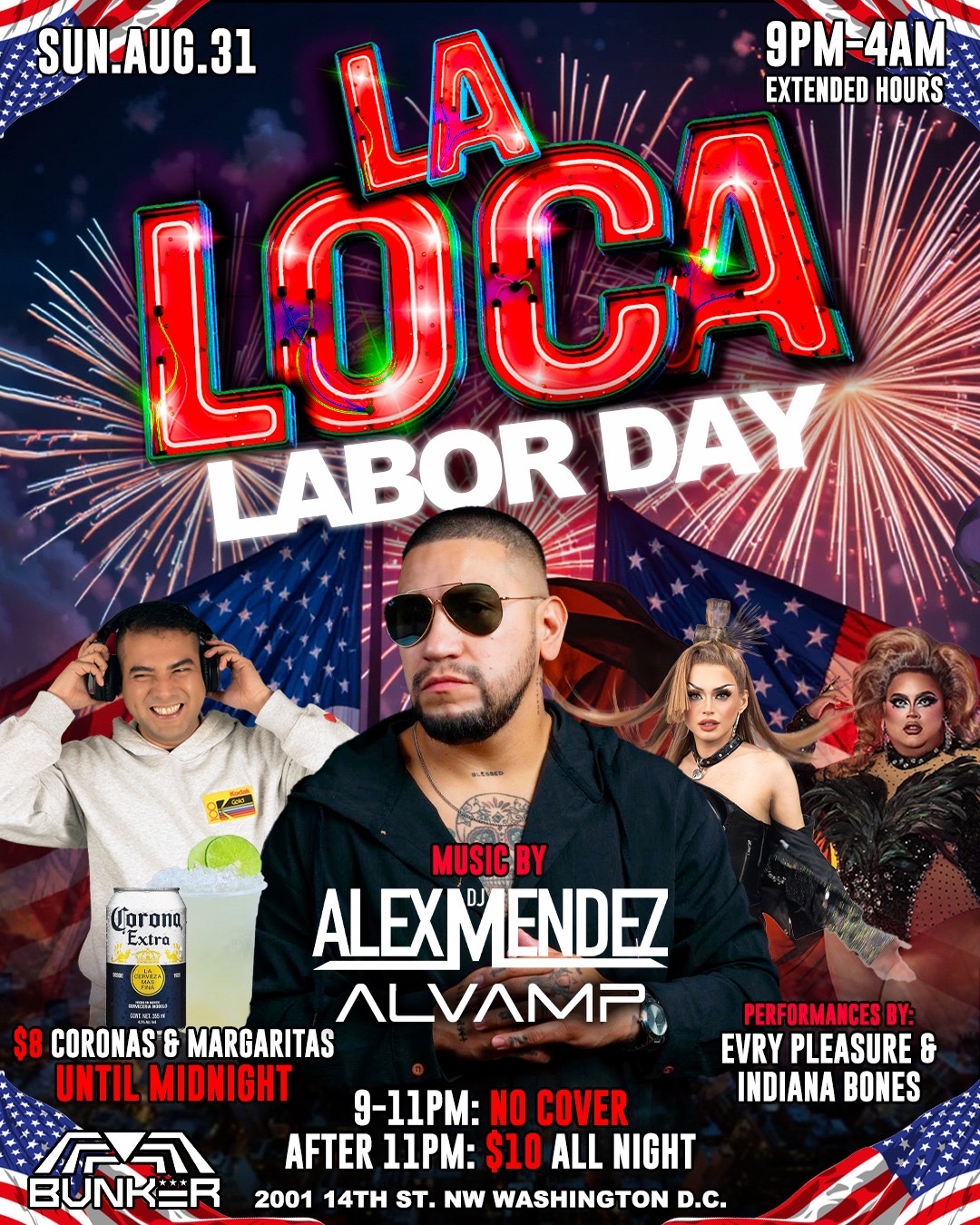 La Loca: Labor Day with Alex Mendez & ALVAMP