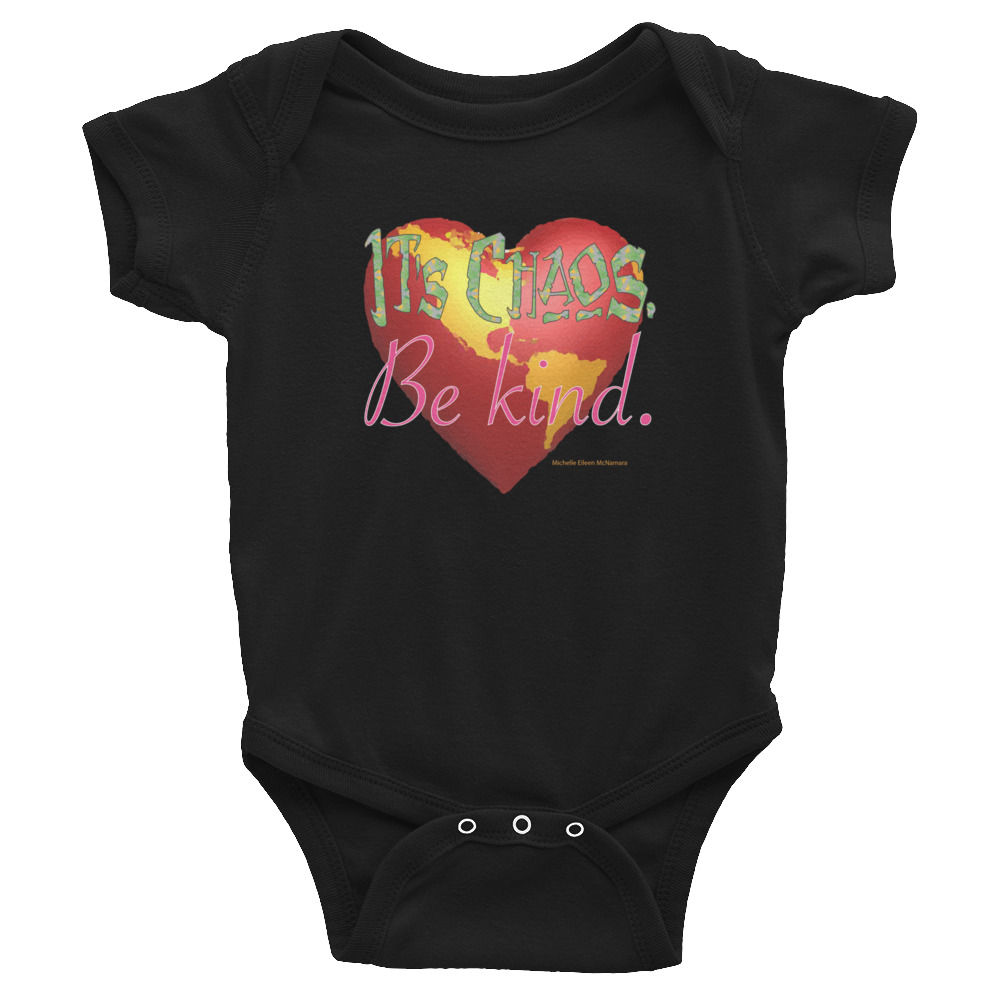 It's Chaos, Be Kind, Valentino Unlimited Infant Bodysuit