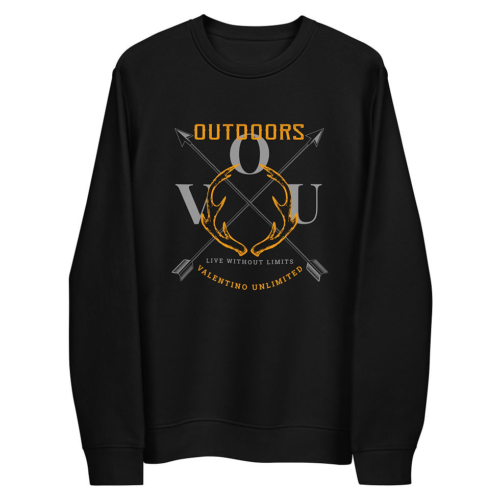 Thumbnail: Valentino Unlimited Outdoors Antlers and Crossed Arrows Eco Sweatshirt