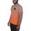 Thumbnail: Orange-Grey Fade with Thwack Life Badge and Sugar Skull Athletic T-shirt