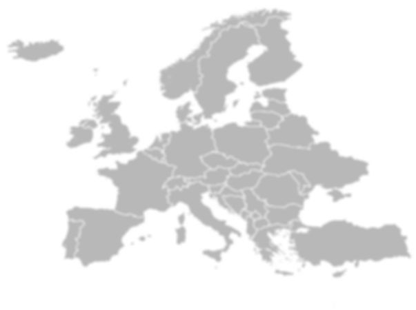 Gaichu EUROPE Map Coverage