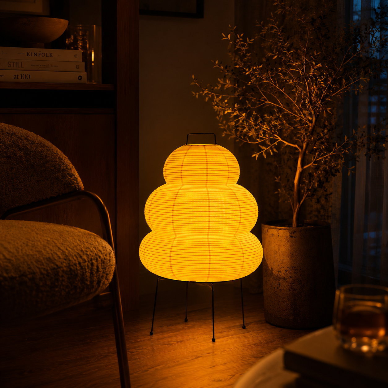 Hikari Rice Paper Lamp