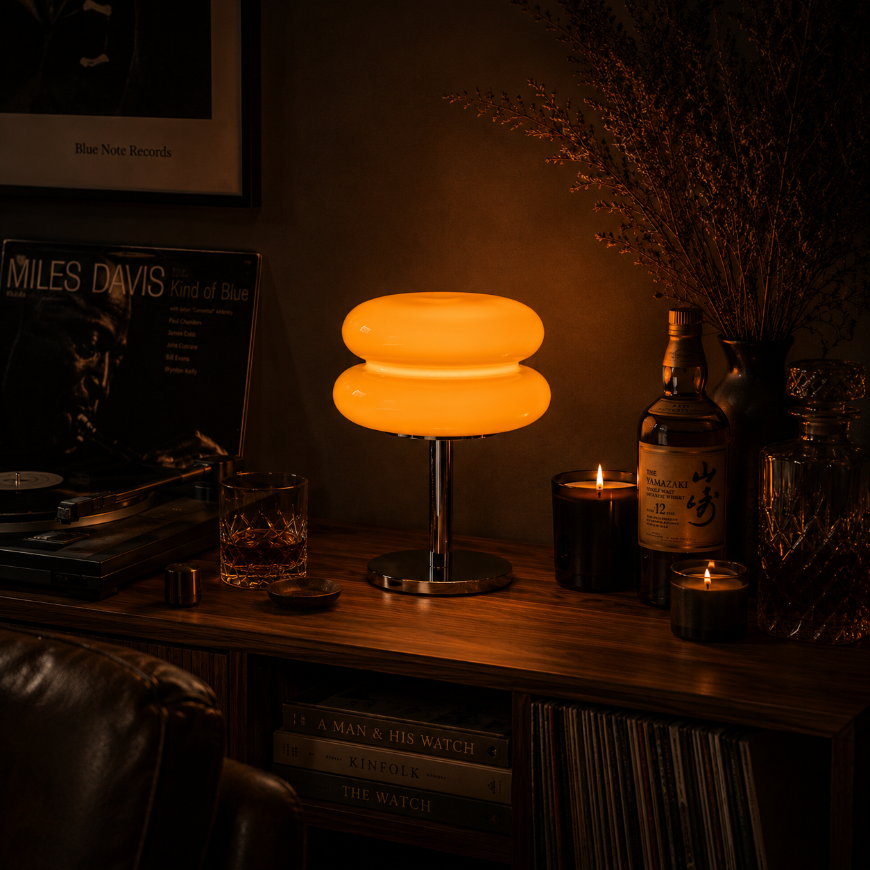 Lumi Macaron Glass Lamp