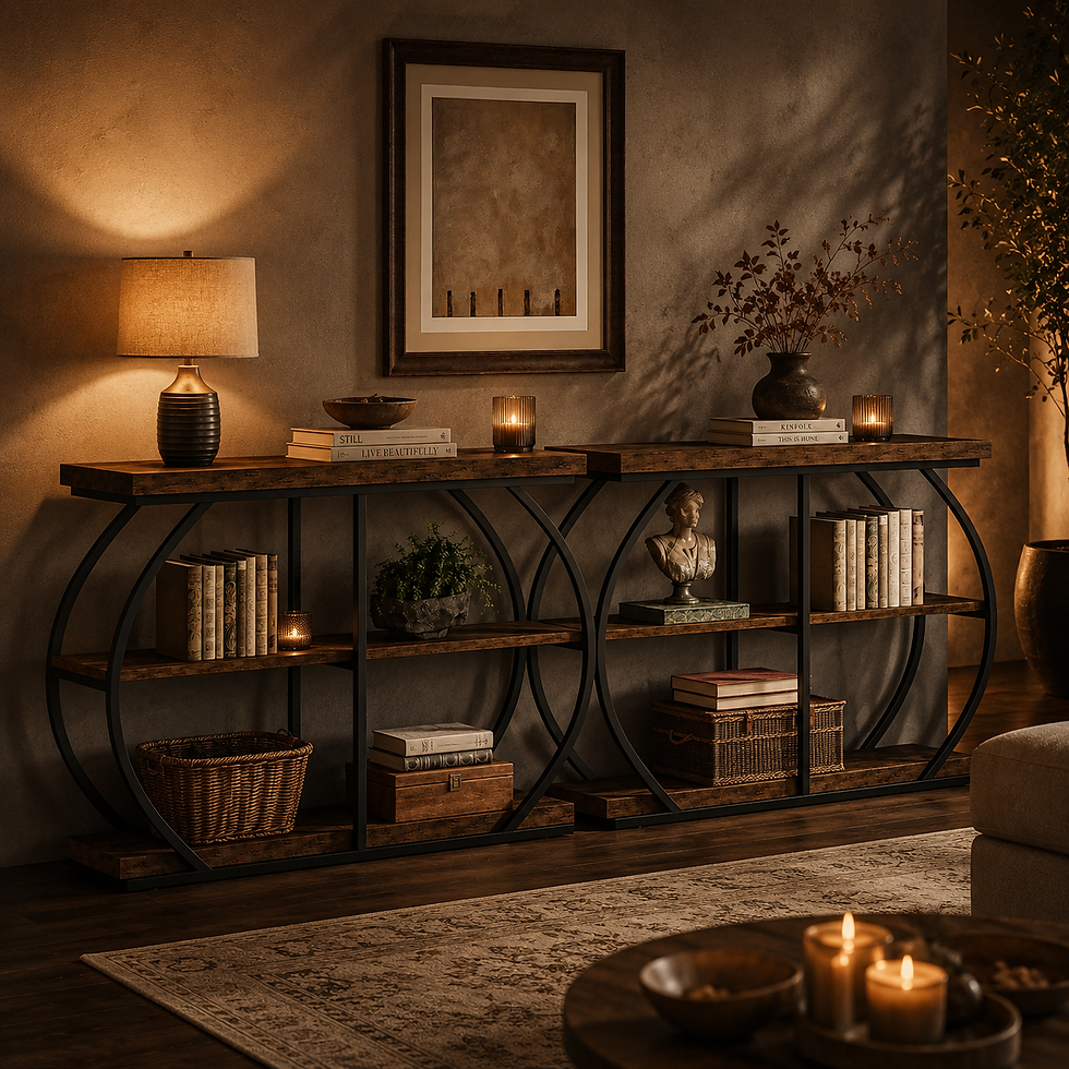 Thumbnail: Aurello Curved Console Table