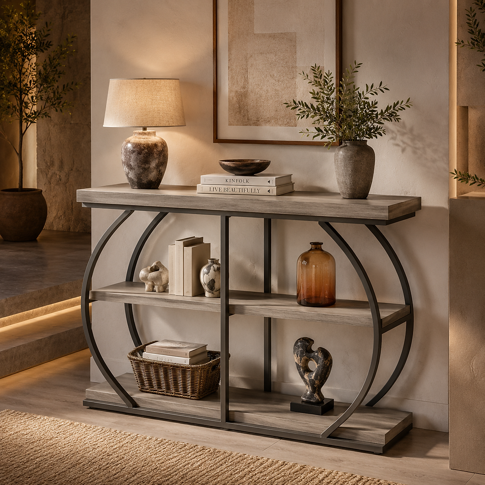 Thumbnail: Aurello Curved Console Table