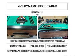 7FT DYNAMO TABLE