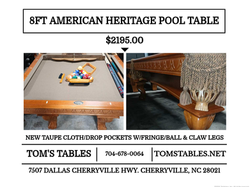 8FT AMERICAN HERITAGE