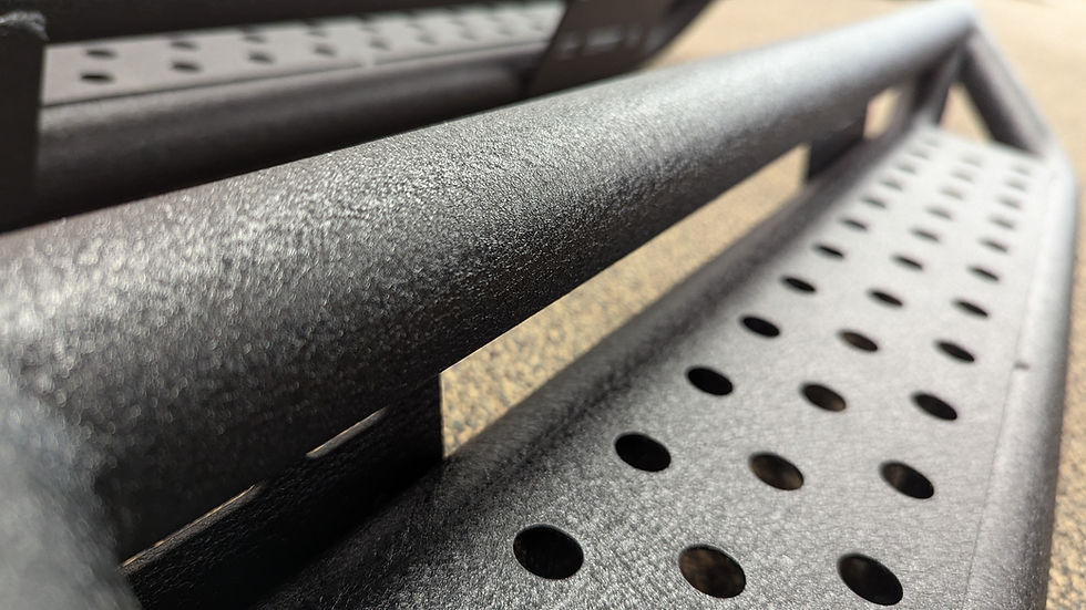 Thumbnail: 2019-2025 GMC/Chev Sierra/Silverado 1500  6 Inch wide Black Running Boards