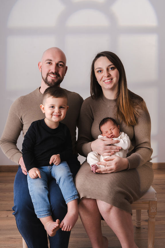 séance naissance en studio, séance nouveau-né en studio
