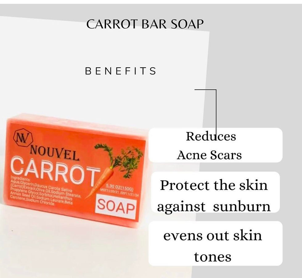 Thumbnail: Carrot Soap Bar with fresh carrot slices – packed with antioxidants for radiant skin
