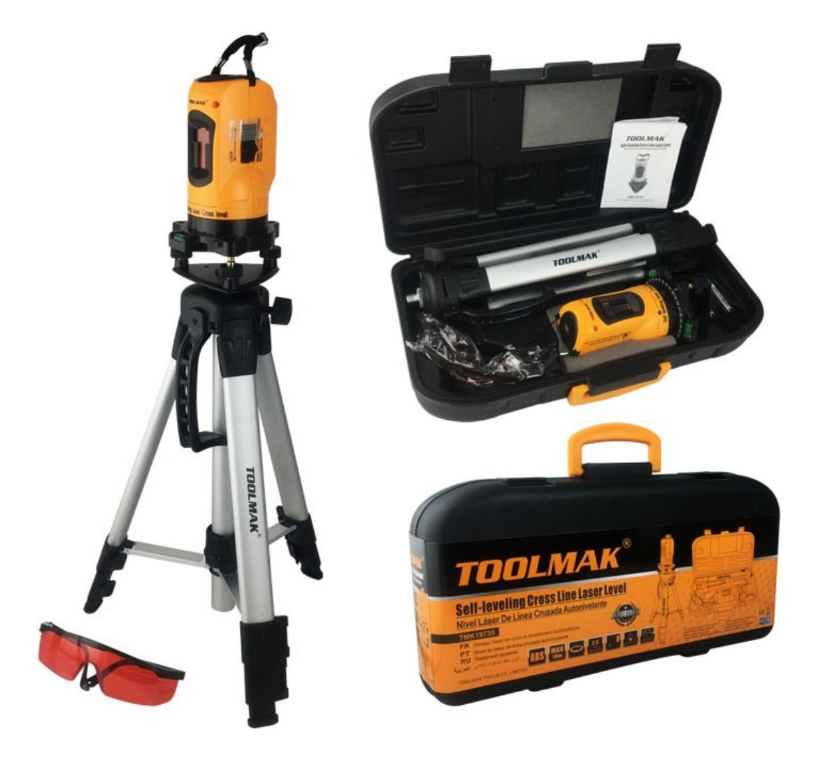 Nivel Laser Imantado Autonivelante Con Tripode 