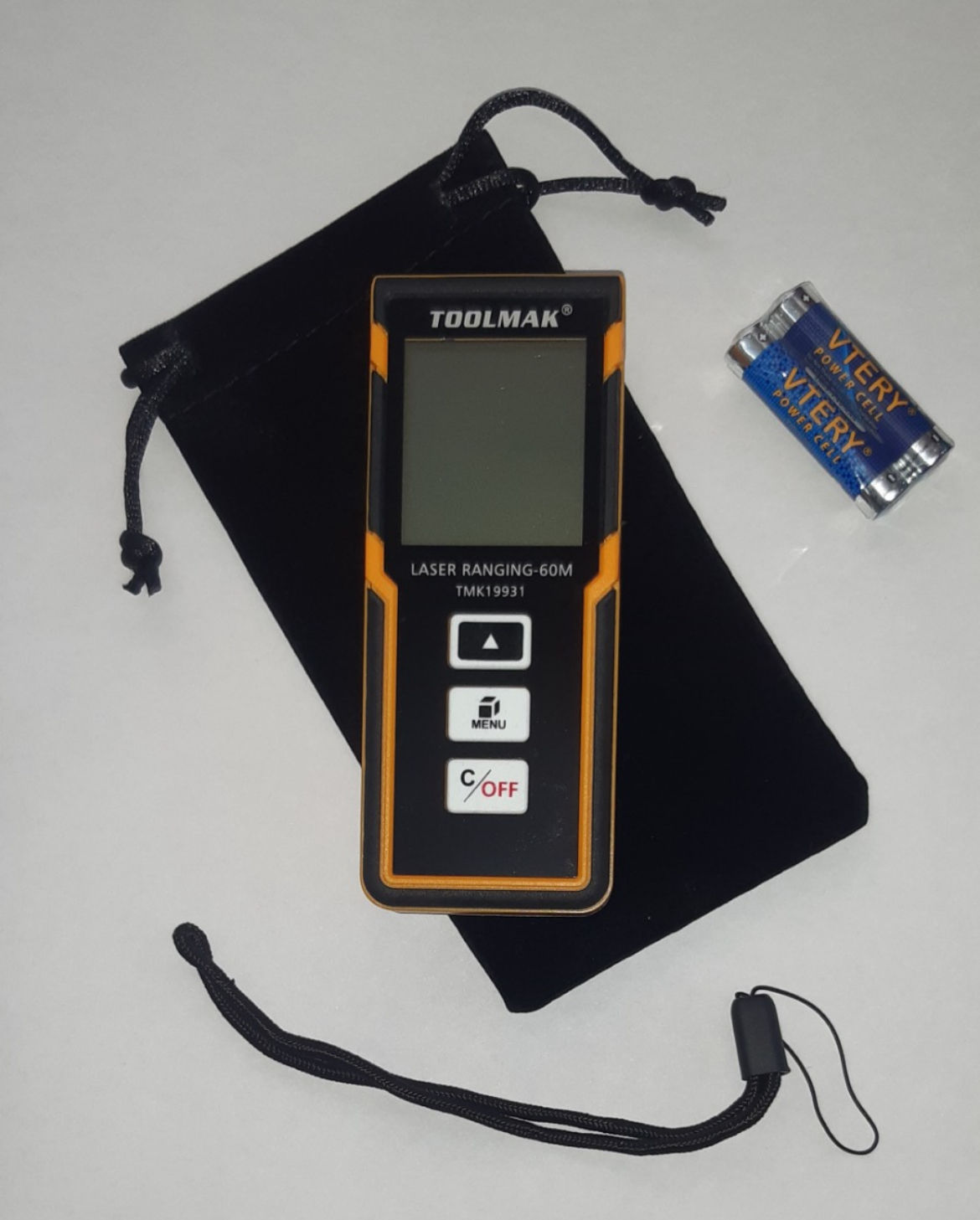 Medidor Distancia Laser Digital 60 Metros Con Estuche