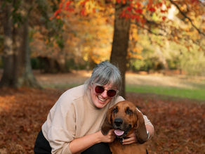 Rosie, our favourite Pilates pup