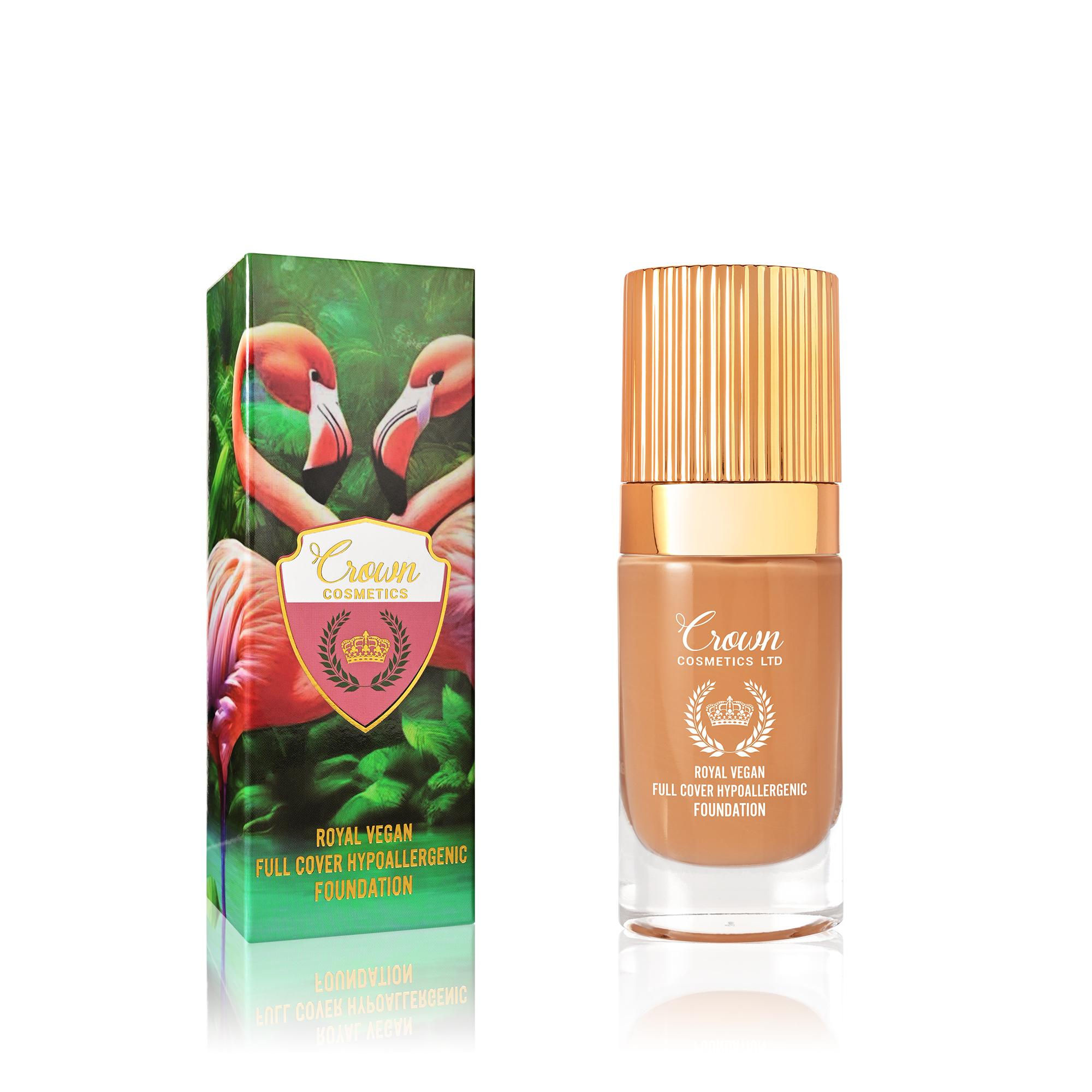 Royal Vegan Hypoallergenic Full Cover Foundation