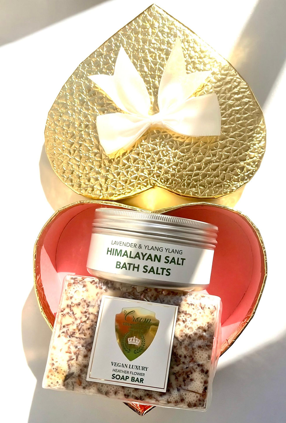 Thumbnail: luxury vegan beauty gift box by crown cosmetics with permium skincare and self-essentials Scotland UK