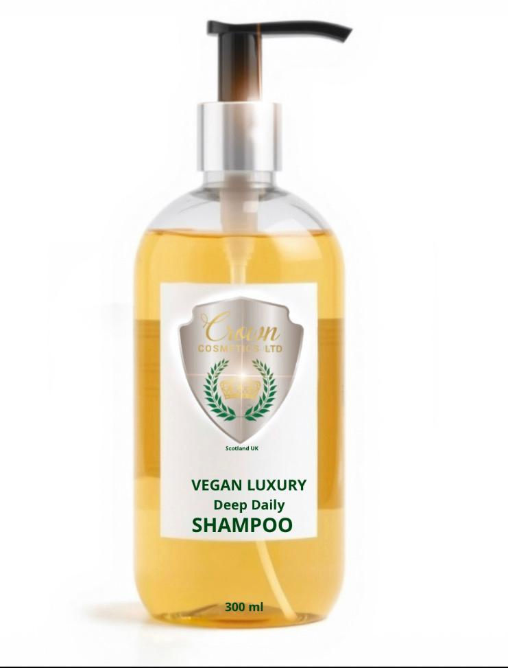 5) VEGAN LUXURY Deep Daily Shampoo, Fragrance, Orange & Bergamot