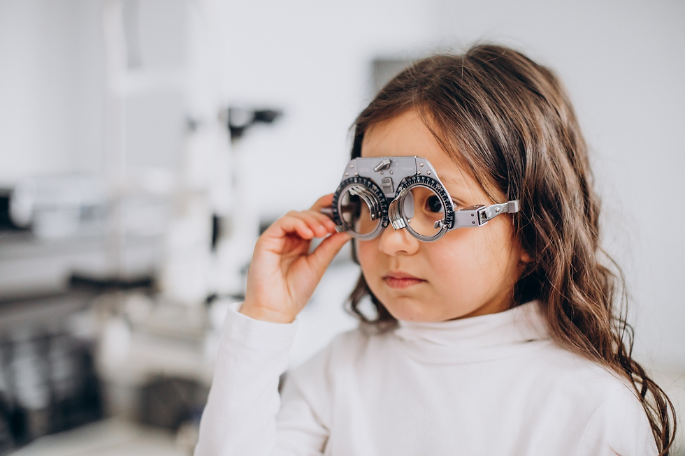 Regular check ups for children with myopia