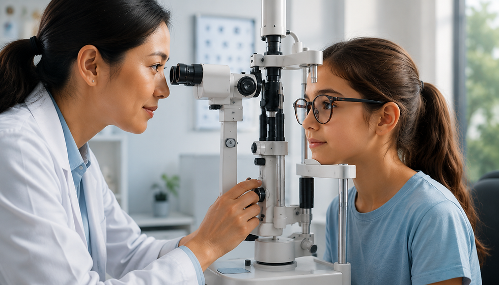 Ophthalmology exam