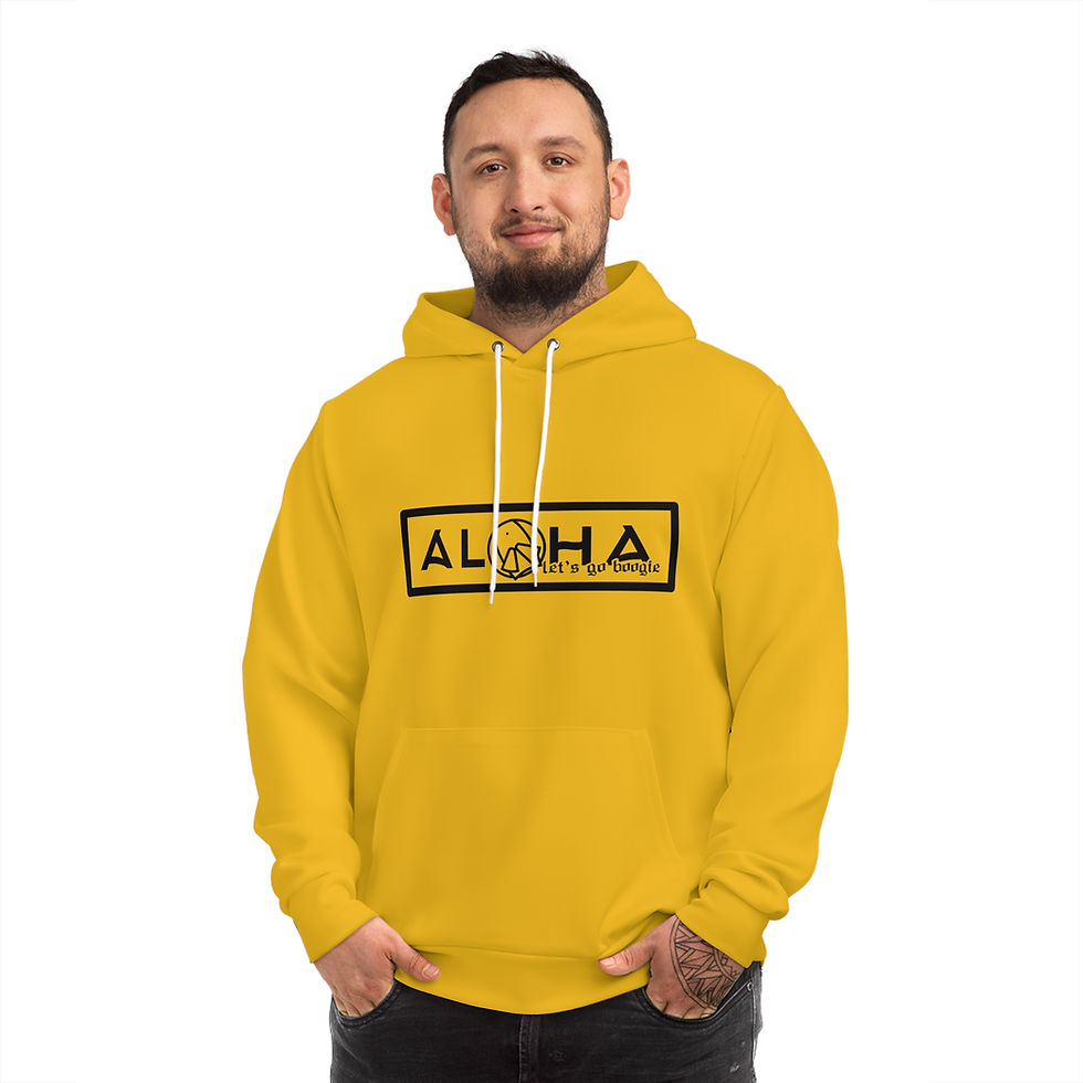 Thumbnail: Aloha Fashion Hoodie (AOP) Ylw
