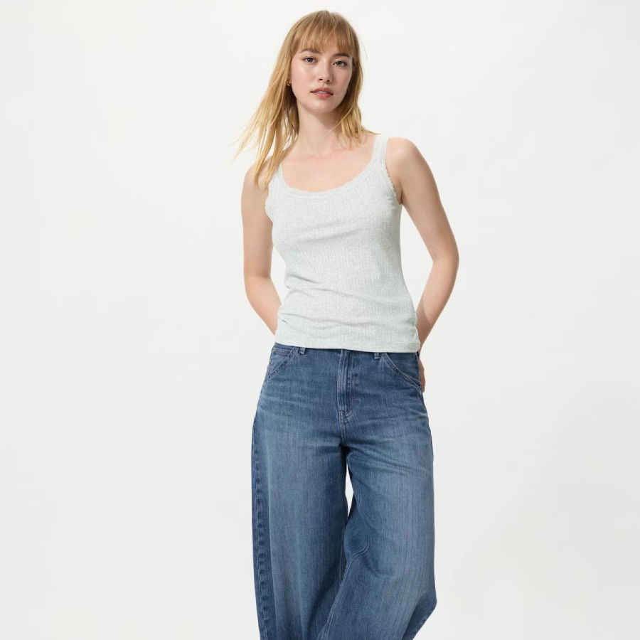 Thumbnail: UniQlo Soft Modal Tank Top 485610 Japan Best Brand