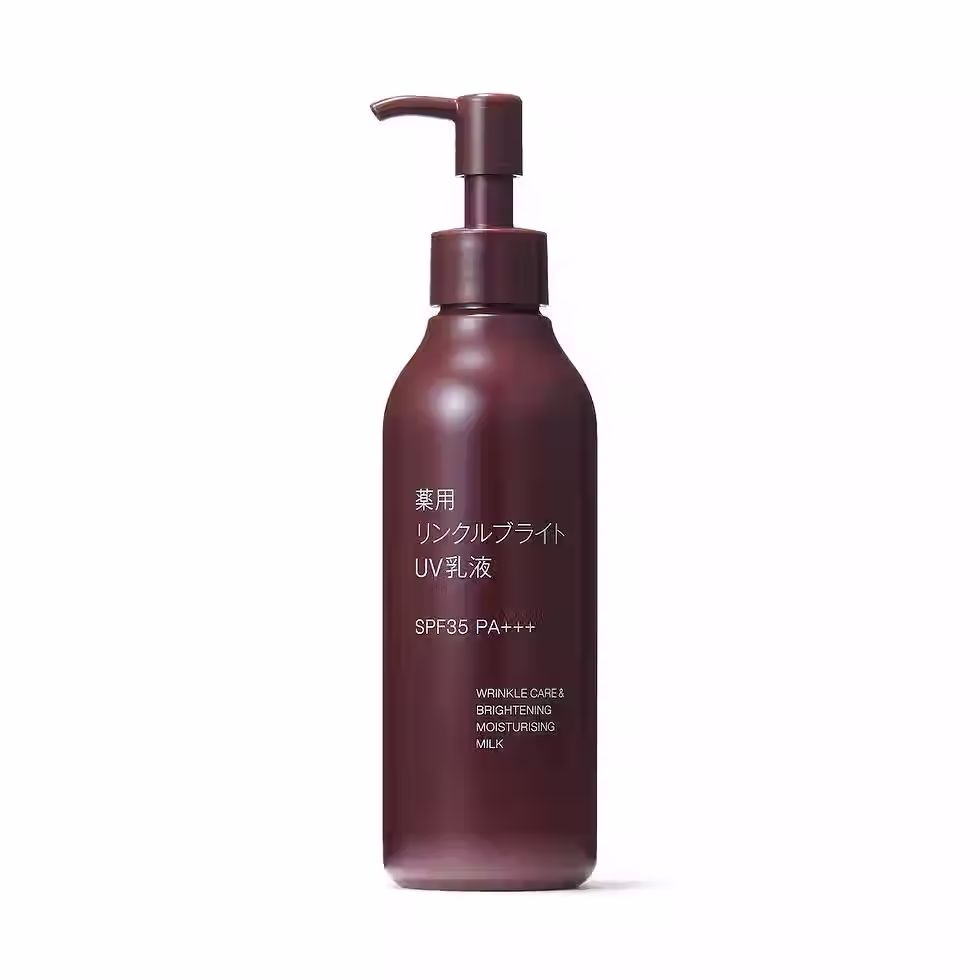 Muji Medicated Wrinkle Bright UV Emulsion