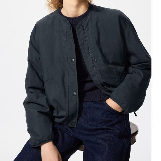 Thumbnail: UniQlo Cotton-Blend Padded Jacket 480373