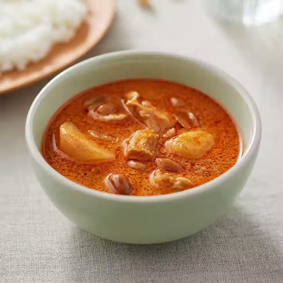 Thumbnail: MUJI Global Curry Selection – Prawn Moily, Massaman, Yellow, Green & Mild Pork Curry