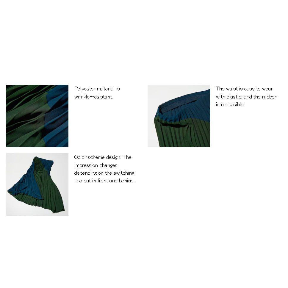 Thumbnail: UniQlo Pleated Long Skirt 479704
