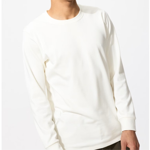 Thumbnail: Uniqlo Ultra-Warm Heattech Cotton Crew Neck. Uni Qlo 479526