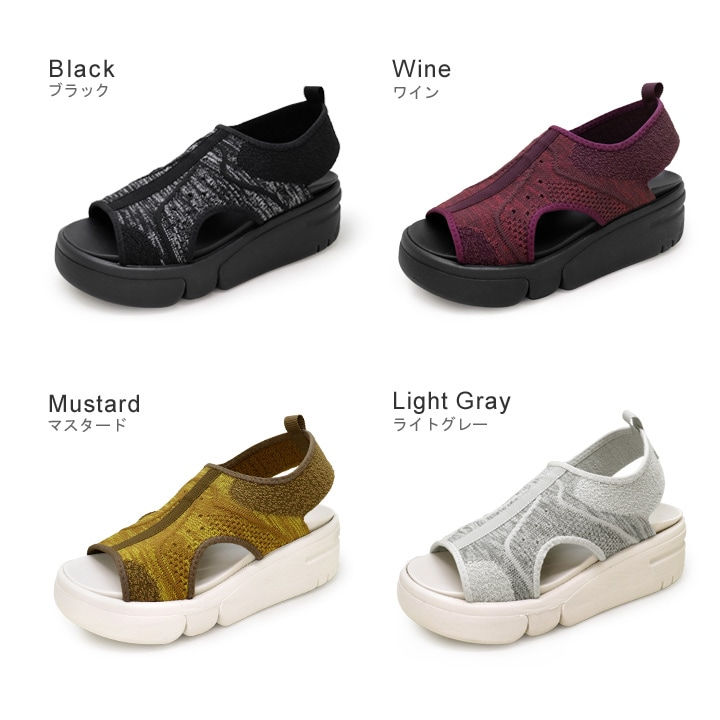 Thumbnail: Regetta Re:getA RE-257 Lightweight Knit Platform Sport Sandals (Women)