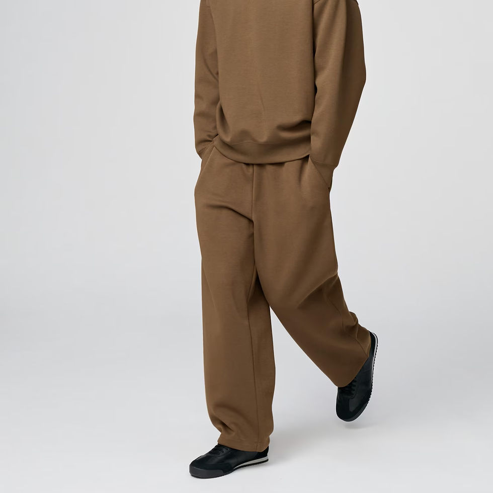Thumbnail: UniQlo Sweat Wide Pants 479854