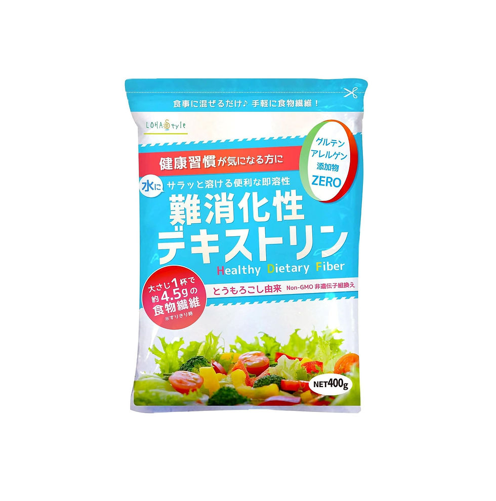 LOHAStyle Indigestible Dextrin, Granules, 14.1 oz (400 g), Approx. 40 Day Supply