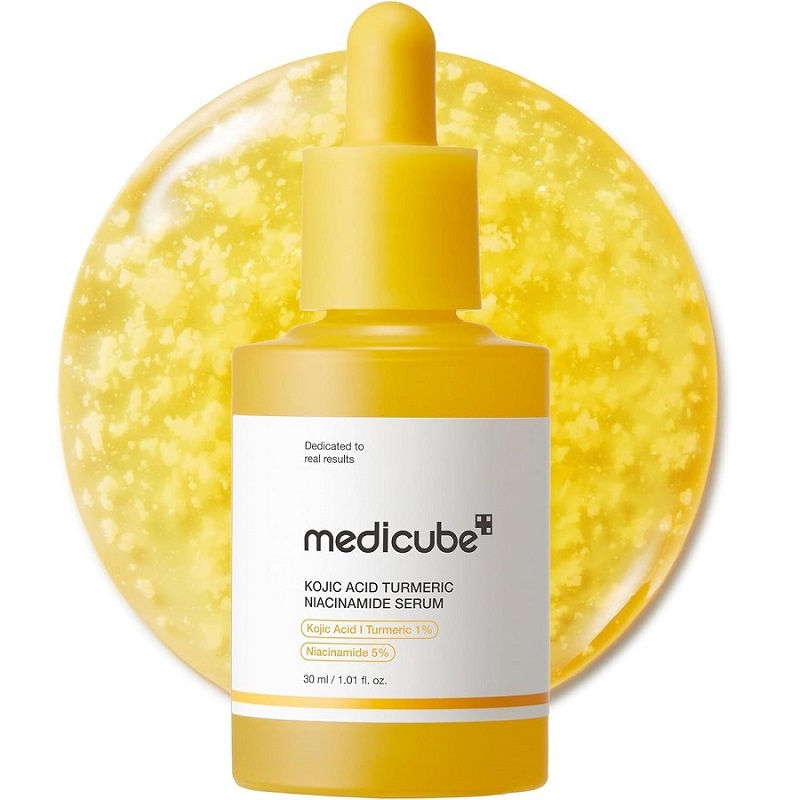 Medicube Kojic Acid Turmeric Niacinamide Serum – Brightening & Tone-Correcting Care (30 ml)